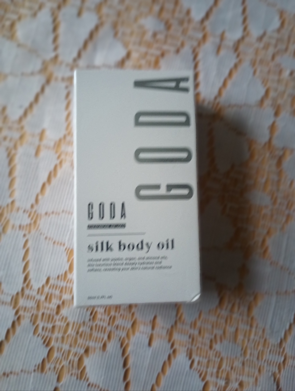 Silk Body Oil — White Nourishing Body Oil